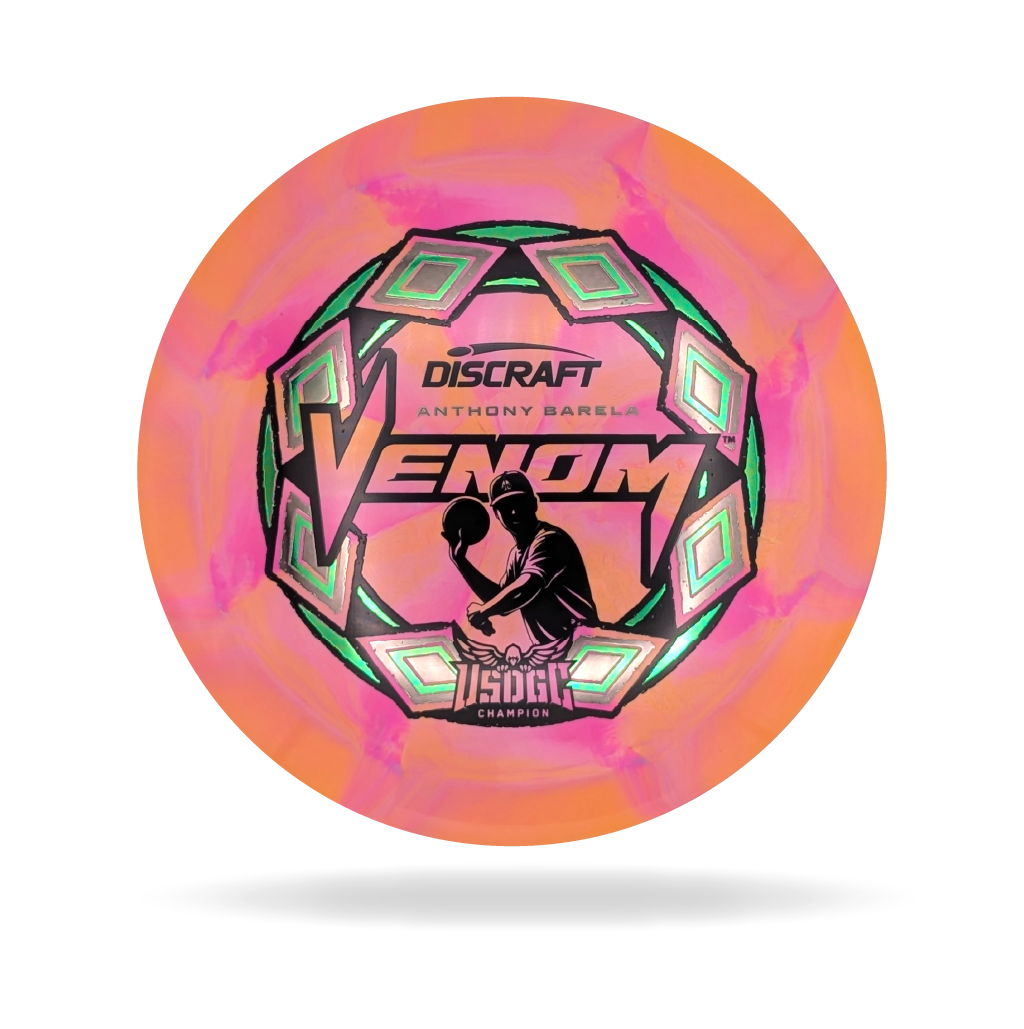 Venom - Anthony Barela USDGC ESP Swirl - Discraft – Disc Golf Pro Tour