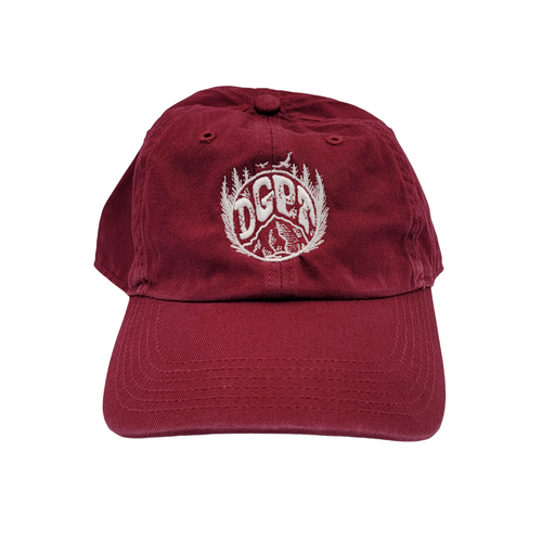 DGPT Nationally Parked Dad Hat - Cardinal