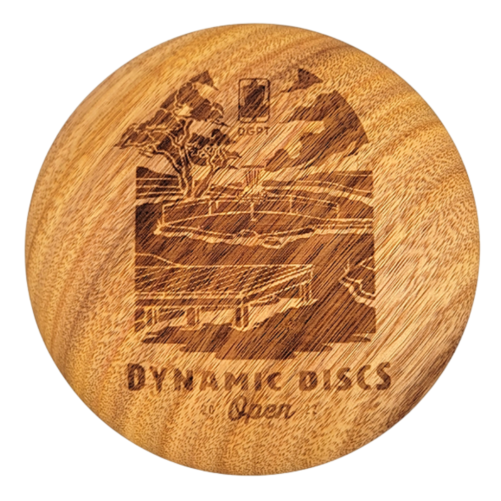 2022 DDO Commemorative Wooden Mini Disc Golf Pro Tour