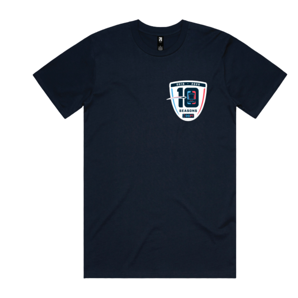 2025 Schedule T-Shirt - Navy