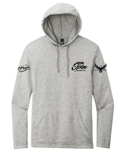 2025 Open at Austin - Featherweight Hoodie - Heather Gray