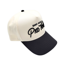 Load image into Gallery viewer, DGPT Script Embroidered Snapback Hat - Natural/Black