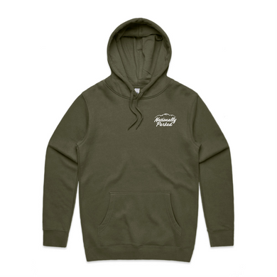 Nationally Parked Mid-Heavyweight Hoodie - Green