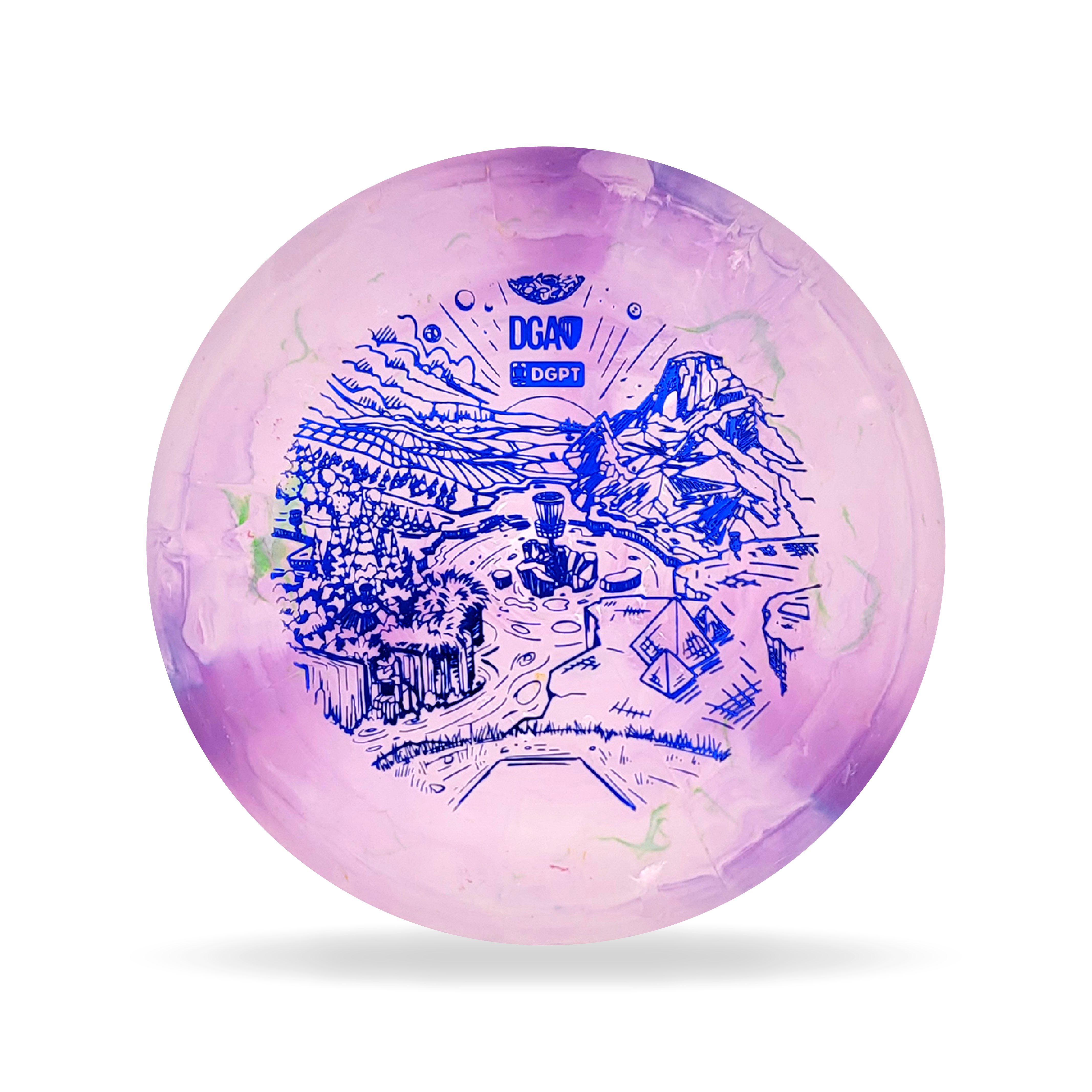 DGA - DGPT Out of Bounds - LE Granite Swirl Rift – Disc Golf Pro Tour