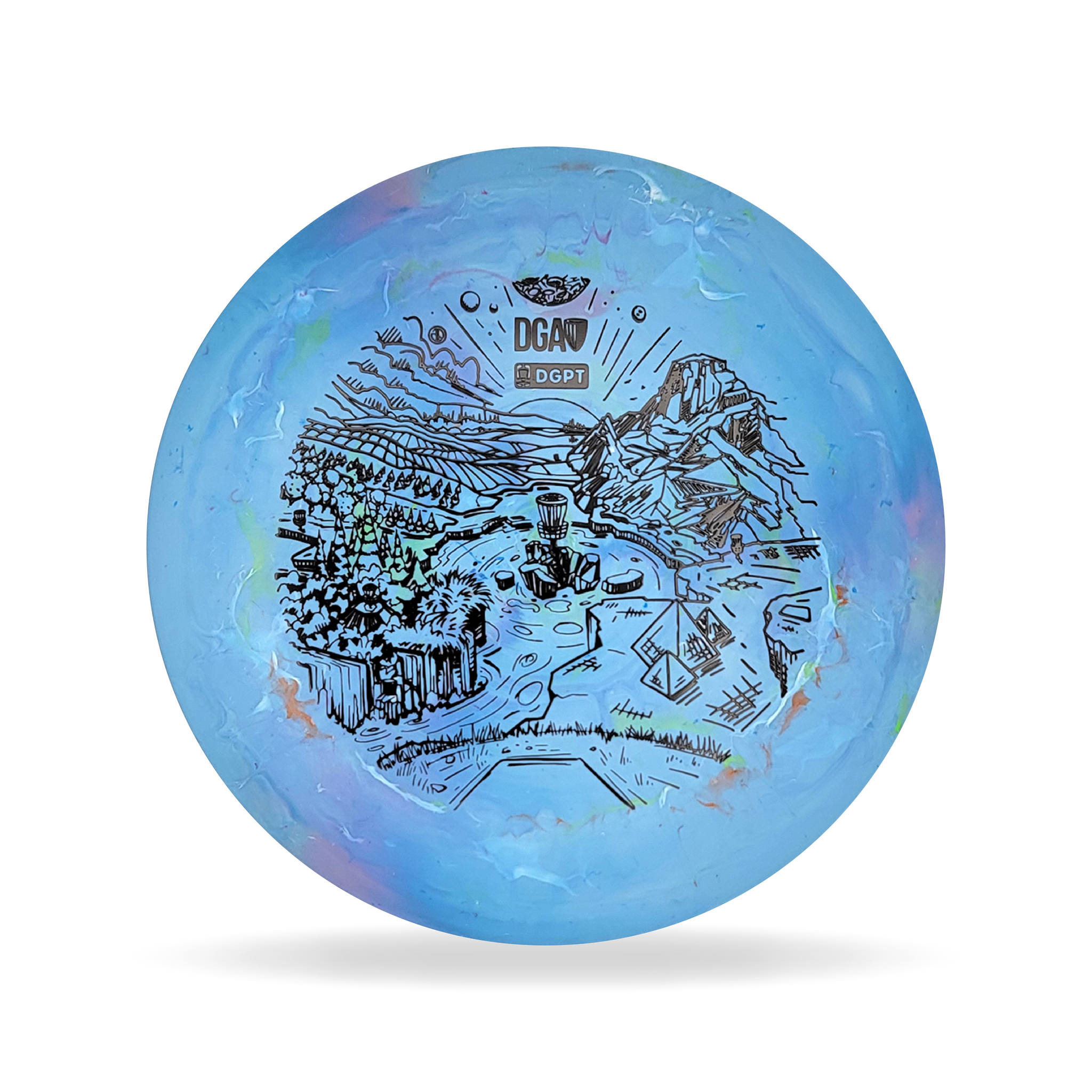 DGA - DGPT Out of Bounds - LE Granite Swirl Rift – Disc Golf Pro Tour DGA - DGPT Out of Bounds - LE Granite Swirl Rift – Disc Golf Pro Tour
