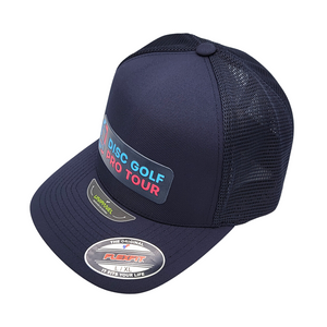 DGPT Bar Stamp Hat - Navy Flexfit Unipanel Trucker