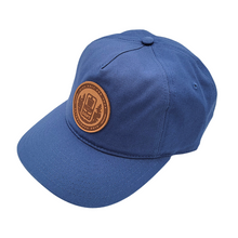 Load image into Gallery viewer, Founder&#39;s Seal Hat - Blue Organic Canvas