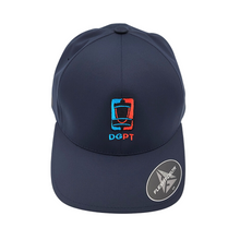 Load image into Gallery viewer, DGPT Shield Hat - Navy Delta Flexfit