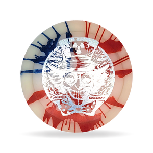 Discraft - 2024 Ledgestone - Z Glo Flag Dye Nuke