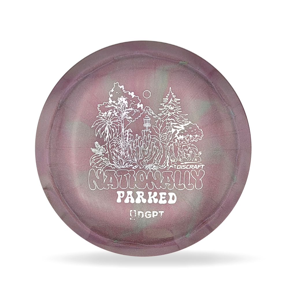 Discraft Naturally Parked Z Metallic Swirl Athena Disc Golf Pro Tour