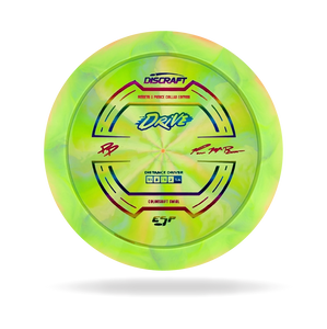 DREAM オフィシャルグローブ 桜井マッハ速人 サイン入り PRIDE Drive - Paul McBeth/Paige Pierce Collab Colorshift ESP Swirl