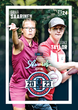 Load image into Gallery viewer, PREORDER 2024 Disc Golf Pro Tour Relic Trading Card Hobby Box