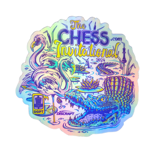 2024 Chess.com Invitational - Holographic Sticker