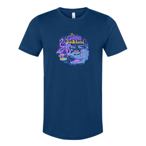 2024 Chess.com Invitational Shirt - Blue