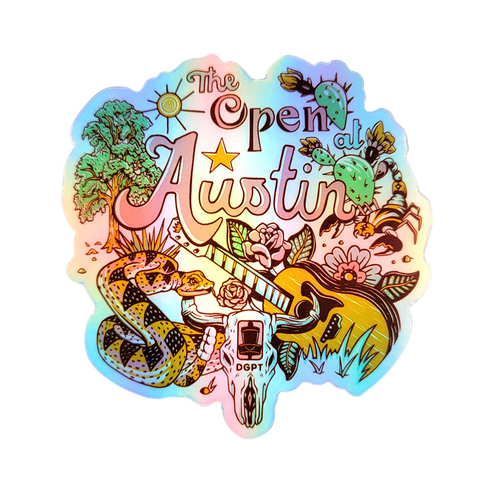 2024 Open at Austin Holographic Sticker