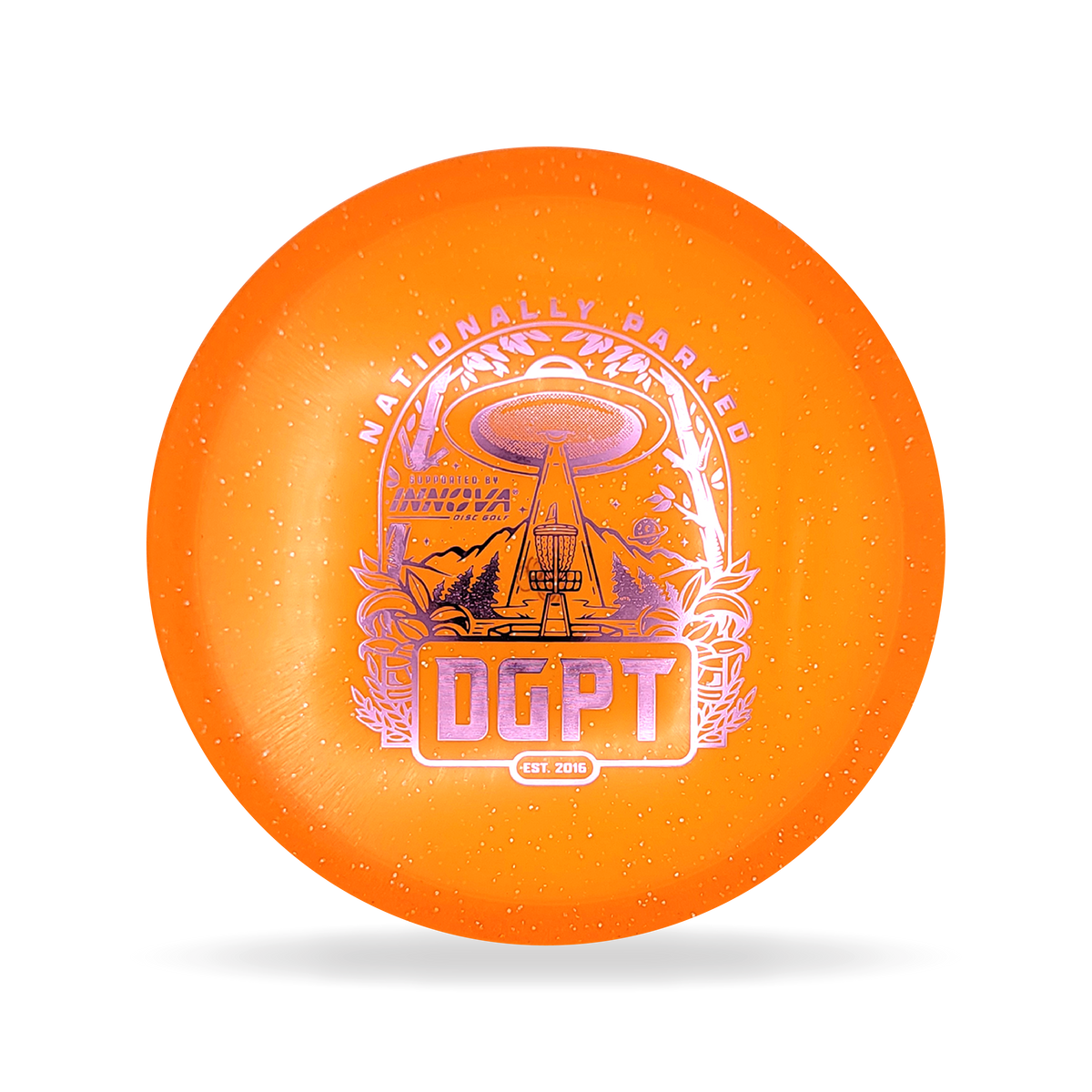 Innova - Galactically Parked - Metal Flake Gator – Disc Golf Pro Tour