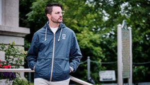 DGPT Shield - Water-Resistant Rain Jacket - Navy