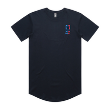 Load image into Gallery viewer, Founder&#39;s Seal Curve Shirt - Navy