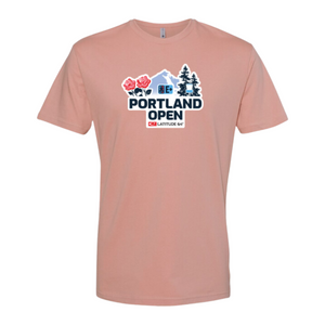 2023 Portland Open Tournament Shirt - Desert Pink