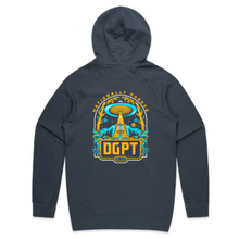 Load image into Gallery viewer, Galactically Parked Heavyweight Hoodie - Blue Gray