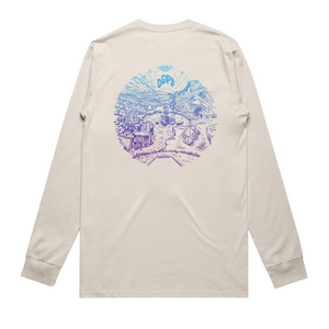 DGPT "Out of Bounds" Long Sleeve Shirt - Bone Color