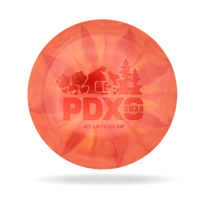Dynamic Discs - 2023 PDXO Stamp - Fuzion-X Burst Trespass