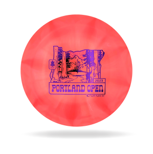 Dynamic Discs - 2023 Portland Open Commemorative Stamp - Fuzion-X Burst Trespass