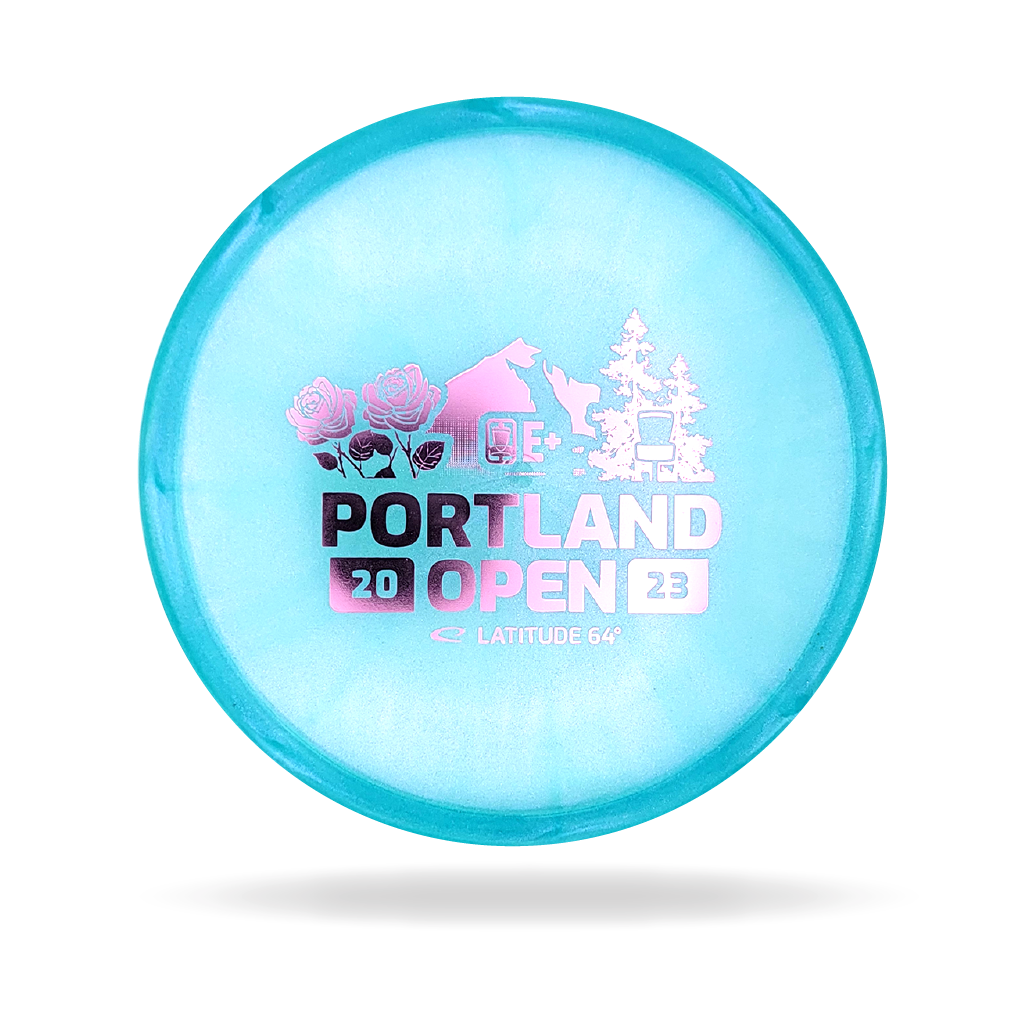 Westside Discs - 2023 Portland Open Tournament Stamp - Glimmer Ice Harp