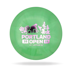 Dynamic Discs - 2023 Portland Open Tournament Stamp - Fuzion-X Burst Trespass