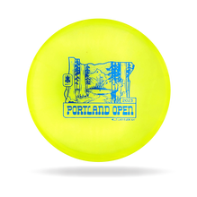 Load image into Gallery viewer, Westside Discs - 2023 Portland Open Commemorative Stamp - Glimmer Ice Harp