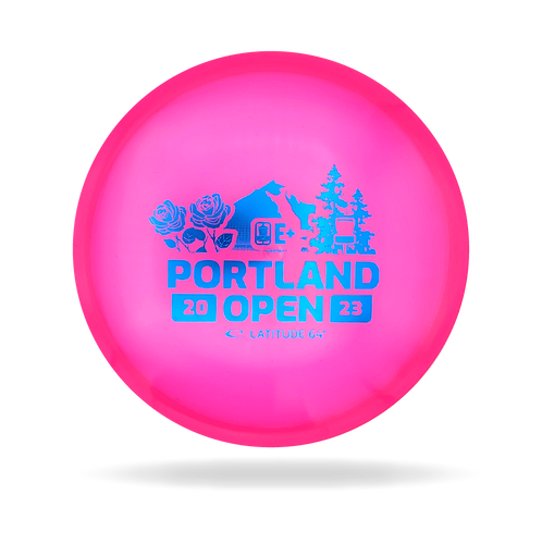 Latitude 64 - 2023 Portland Open Tournament Stamp - Opto-X Fuse