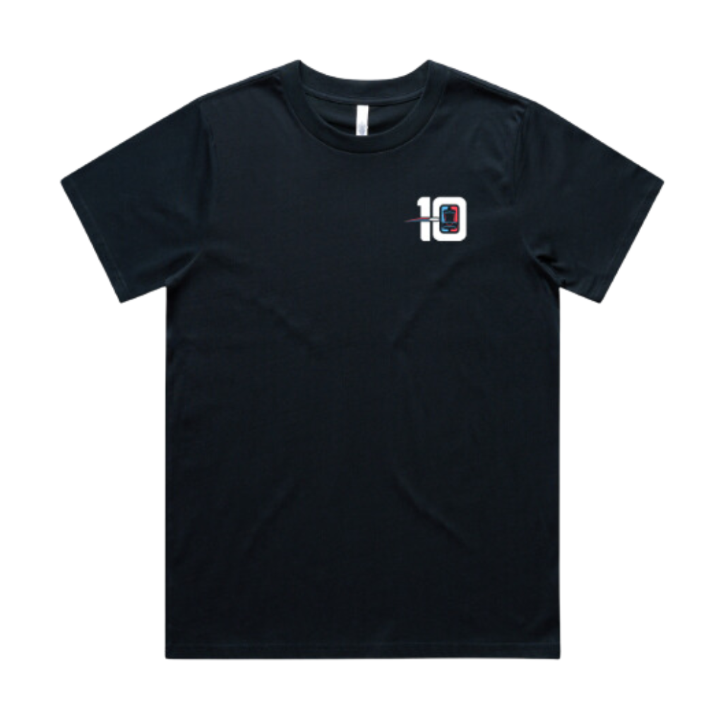 DGPT 10th Season Women's T-Shirt - Navy