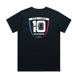 DGPT 10th Season Women's T-Shirt - Navy