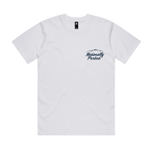 Load image into Gallery viewer, Nationally Parked Script - 100% Cotton T-Shirt - White