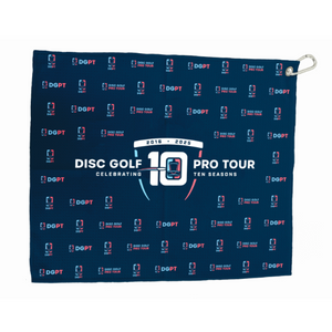 DGPT - 10th Season Sublimated Waffle Weave Towel