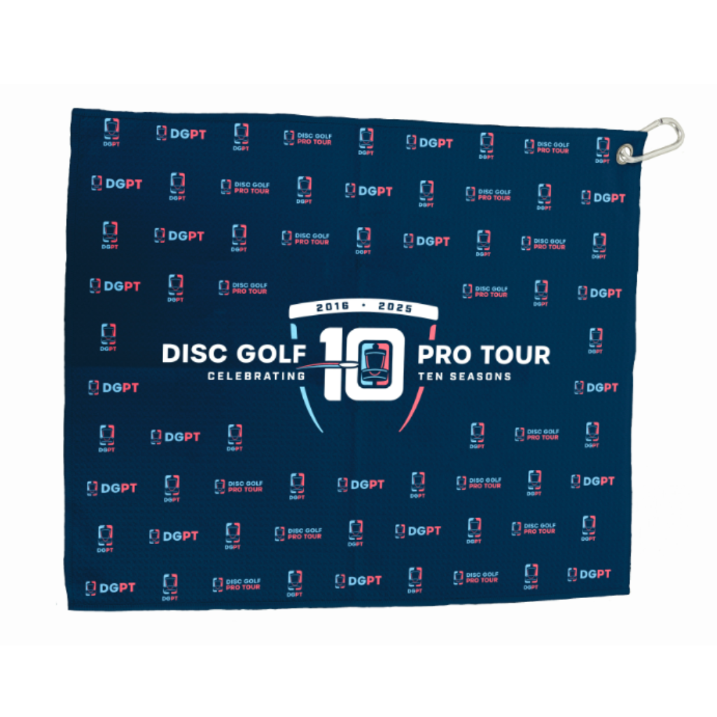 DGPT - 10th Season Sublimated Waffle Weave Towel