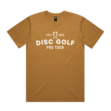 DGPT EST. 2016 100% Cotton T-Shirt - Camel