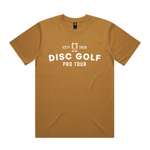 DGPT EST. 2016 100% Cotton T-Shirt - Camel