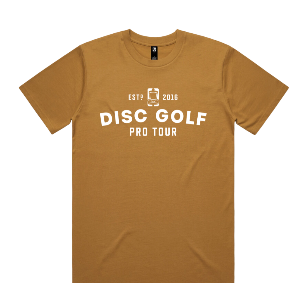 DGPT EST. 2016 100% Cotton T-Shirt - Camel