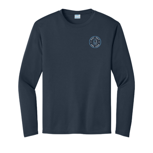 DGPT Pure Lines Long Sleeve UV T-Shirt - Navy