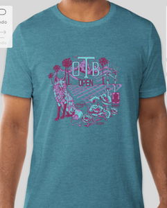 2024 OTB Open Shirt - Heather Deep Teal