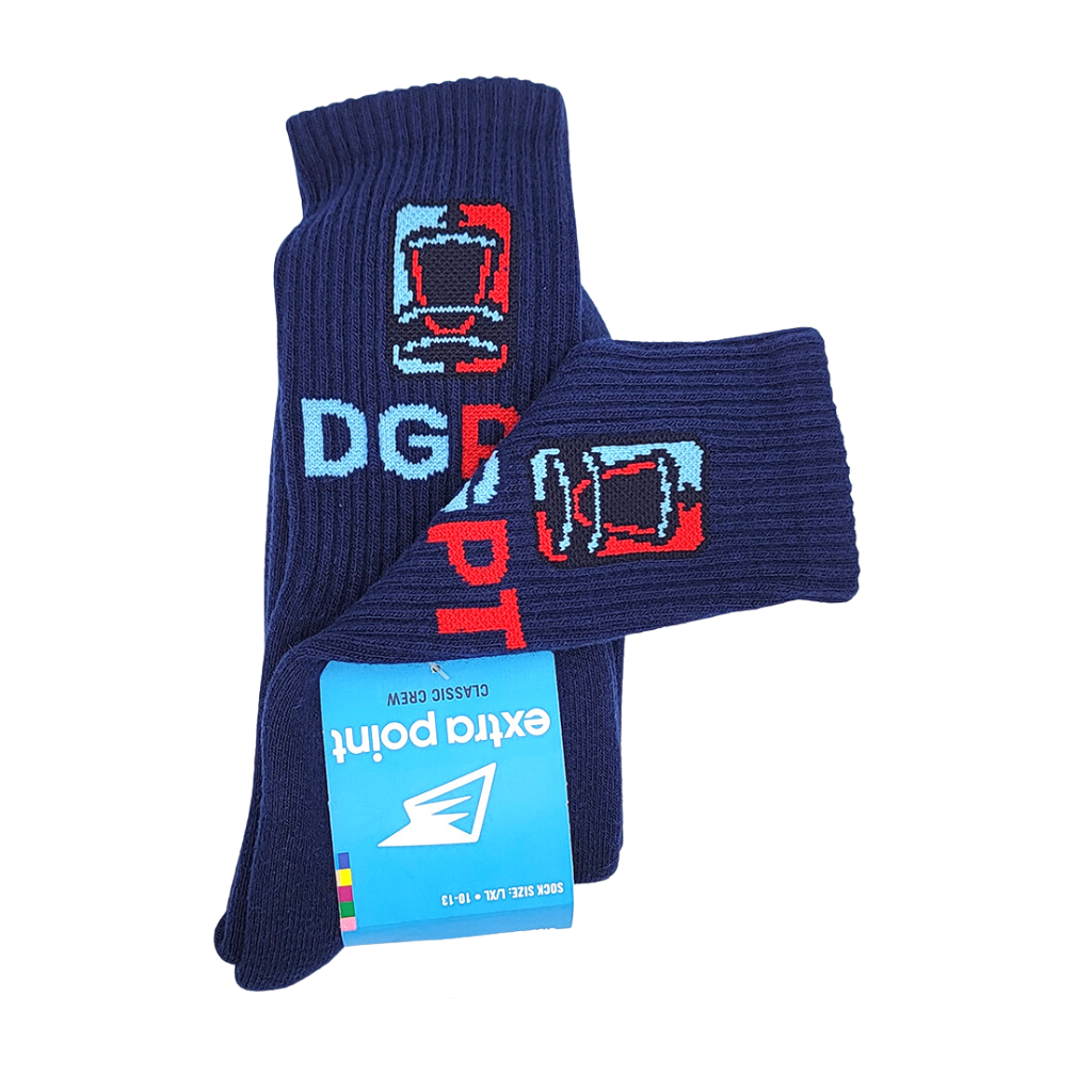 DGPT - Extra Point Classic Crew Socks