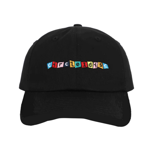 C1D Geo Script - Dad Hat - Black