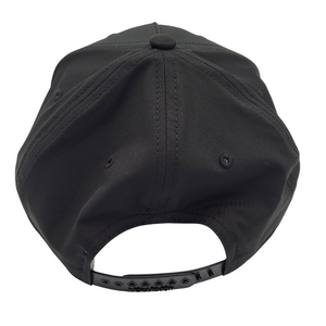 DGPT Pure Lines PVC Patch - Braided Rope Performance Hat - Black