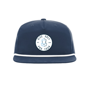 DGPT Pure Lines PVC Patch - Umpqua Snapback - Navy