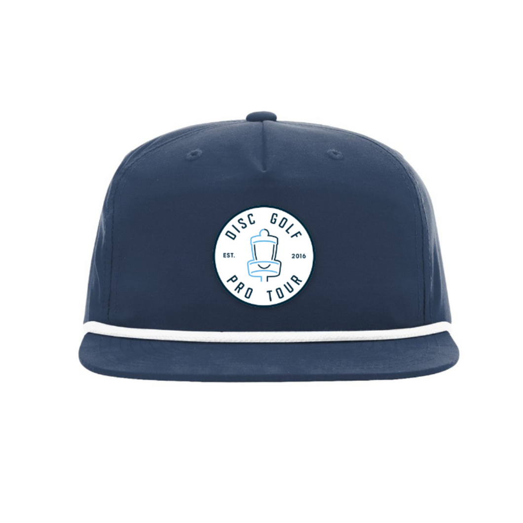 DGPT Pure Lines PVC Patch - Umpqua Snapback - Navy