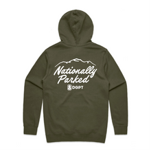 Load image into Gallery viewer, Nationally Parked Mid-Heavyweight Hoodie - Green