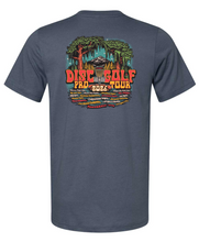 Load image into Gallery viewer, 2026 Concert Themed Tour Schedule T-Shirt - Vintage Navy