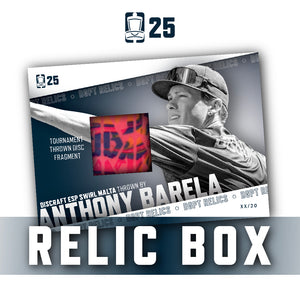 (PREORDER) 2025 DGPT - Relic - Trading Card Hobby Box