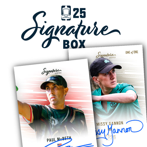 (PREORDER) 2025 DGPT - Signature Series - Trading Card Hobby Box